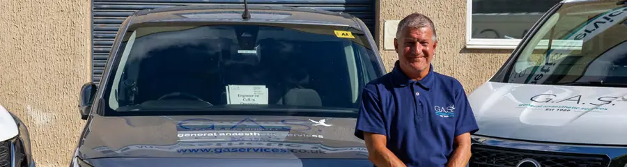 G.A.S. engineers with nationwide service vehicles